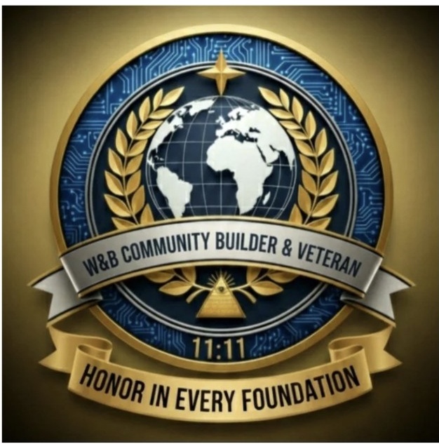 W&B Community Builders and Veterans Foundation emblem